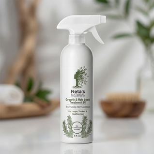 Neta's Natural 2 in 1 Growth Oil & Hair-Loss Treatment Oil